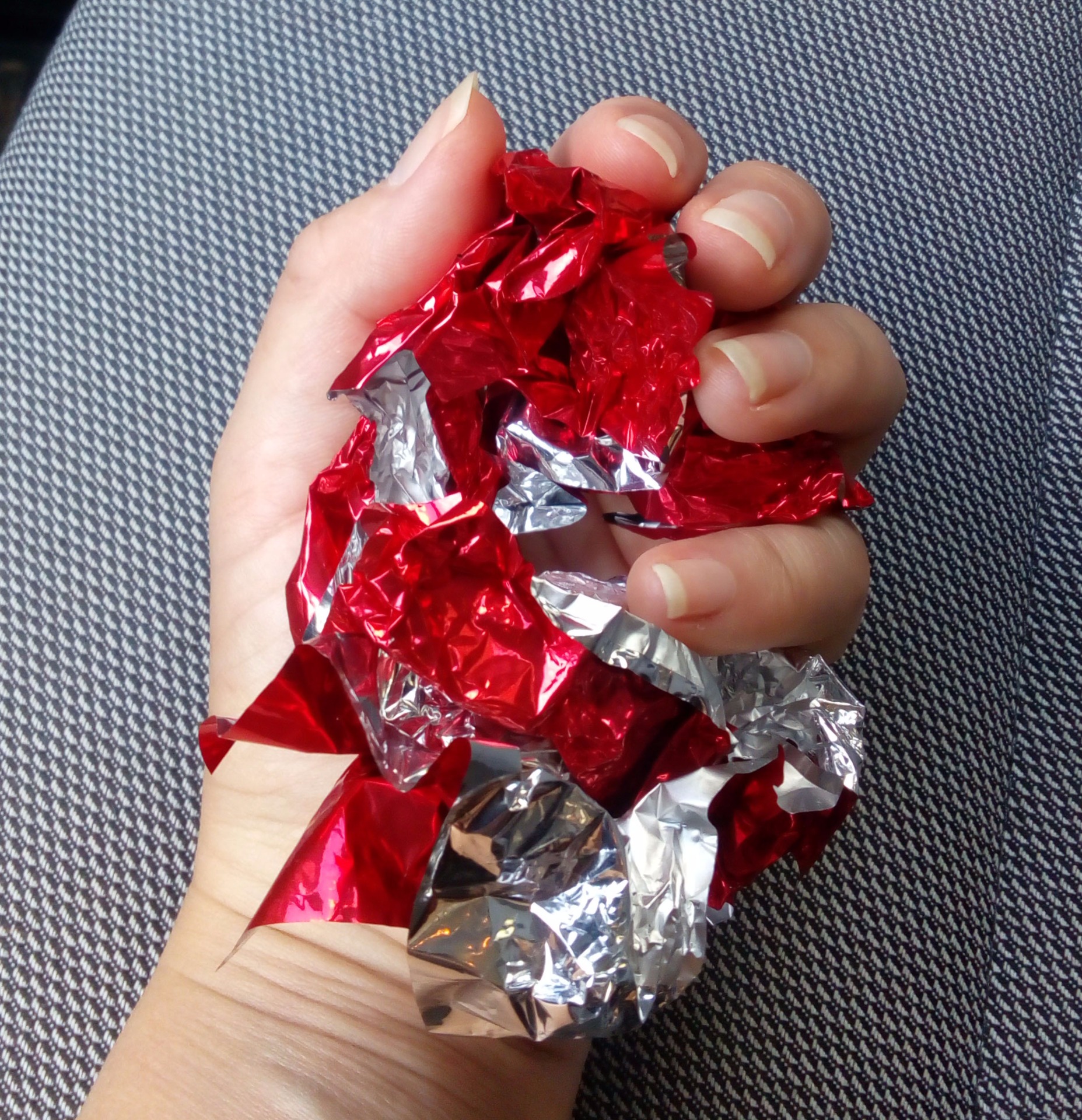 sežrané višně v čokoládě :)