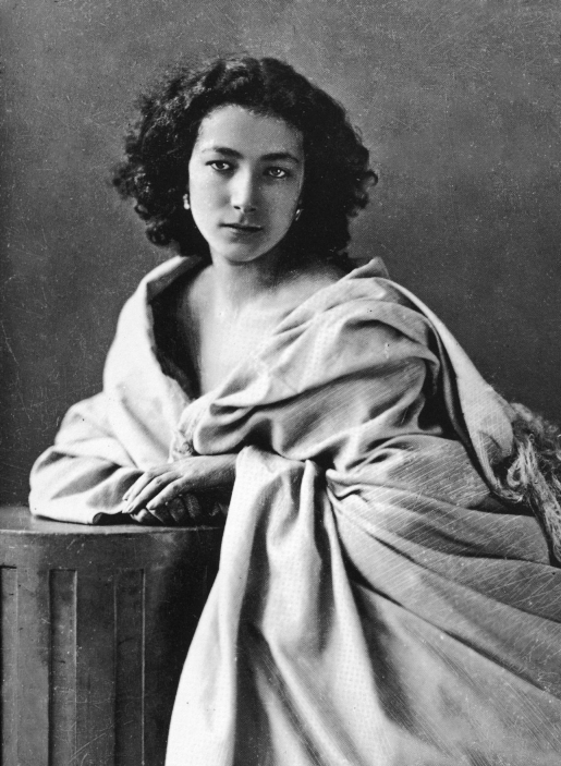 životní rolí Sarah Bernhardt byla Dáma s kaméliemi